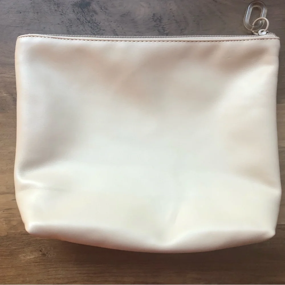 Brand new Tan Polyurethane Makeup Bag by Ulta Beauty